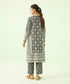 Women's Winter Unstitched Light Khaddar Grey 2 Piece Suit